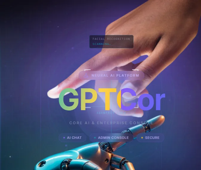 GPTCor enterprise AI governance interface