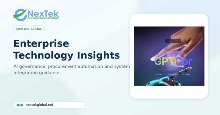 Hello world! — Nextek Global